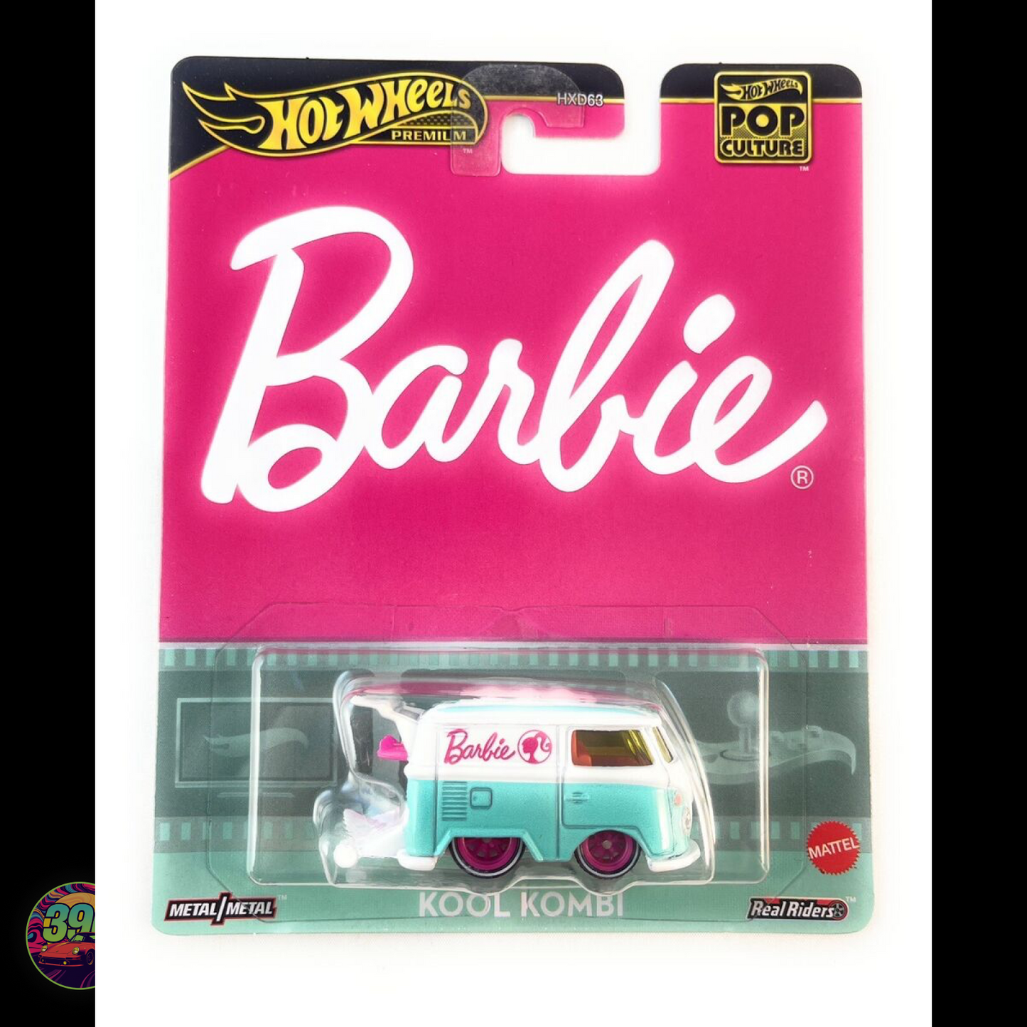 Kool Kombi VW Bus Barbie Edition – Hot Wheels Premium Pop Culture 1:64 Diecast
