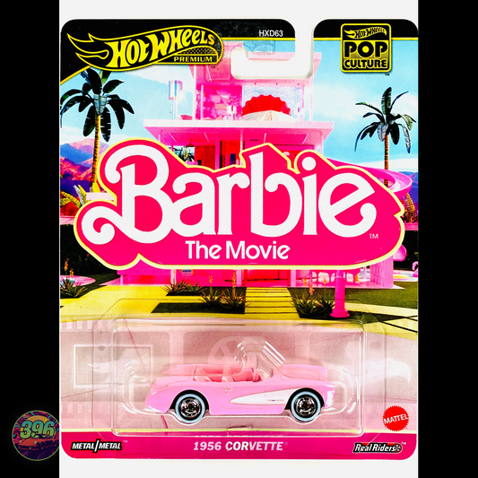 1956 Corvette Pink Barbie The Movie – Hot Wheels Premium Pop Culture 1:64 Diecast