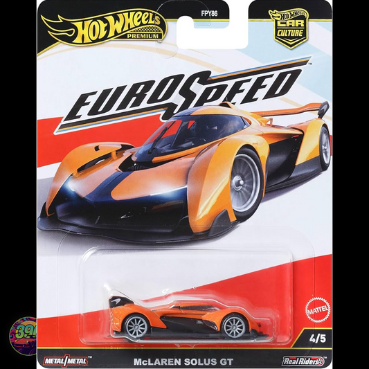 McLaren Solus GT Orange – Hot Wheels Premium Car Culture Euro Speed 1:64 Diecast (4/5)