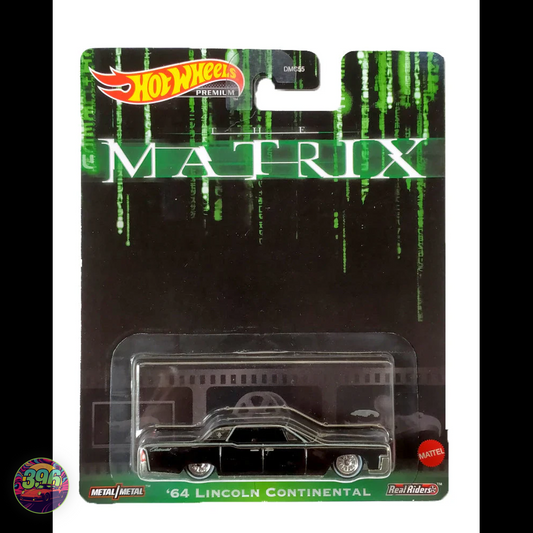 '64 Lincoln Continental Black The Matrix – Hot Wheels Premium Pop Culture 1:64 Diecast