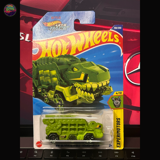 Hot Wheels HW Ultimate T-Rex Transporter 1:64 Diecast - Experimotors Series