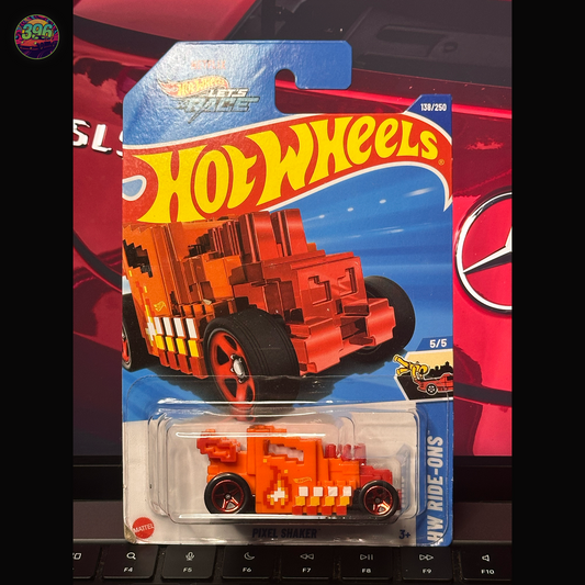 Hot Wheels Pixel Shaker 1:64 Diecast - HW Ride-Ons Series