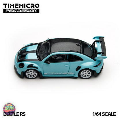 [PRE ORDER] TimeMicro VW Beetle  PSC Design in Teal – 1:64  Diecast Model