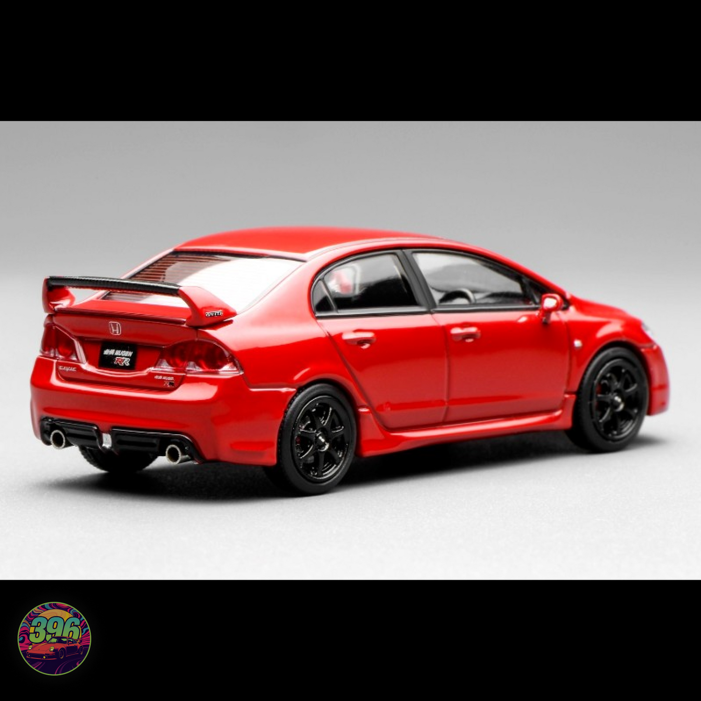 MotorHelix Honda Mugen FD2 Civic Type R Milano Red 1:64 Diecast Model
