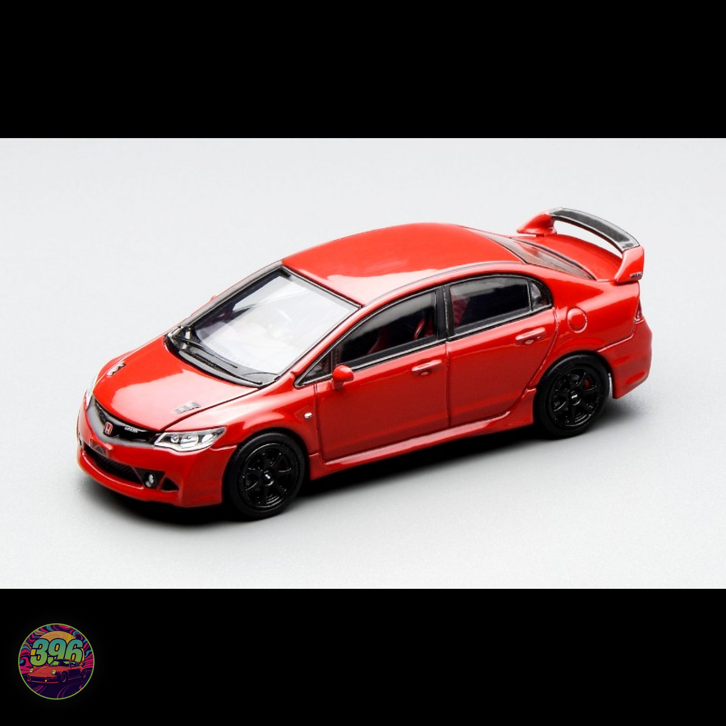 MotorHelix Honda Mugen FD2 Civic Type R Milano Red 1:64 Diecast Model