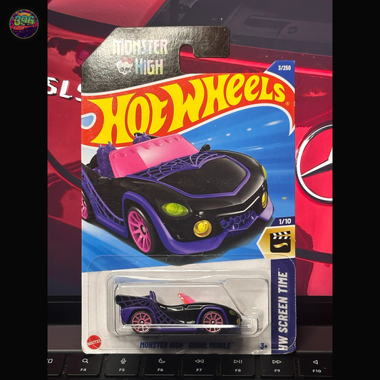 Hot Wheels Monster High Ghoul Mobile 1:64 Diecast - HW Screen Time