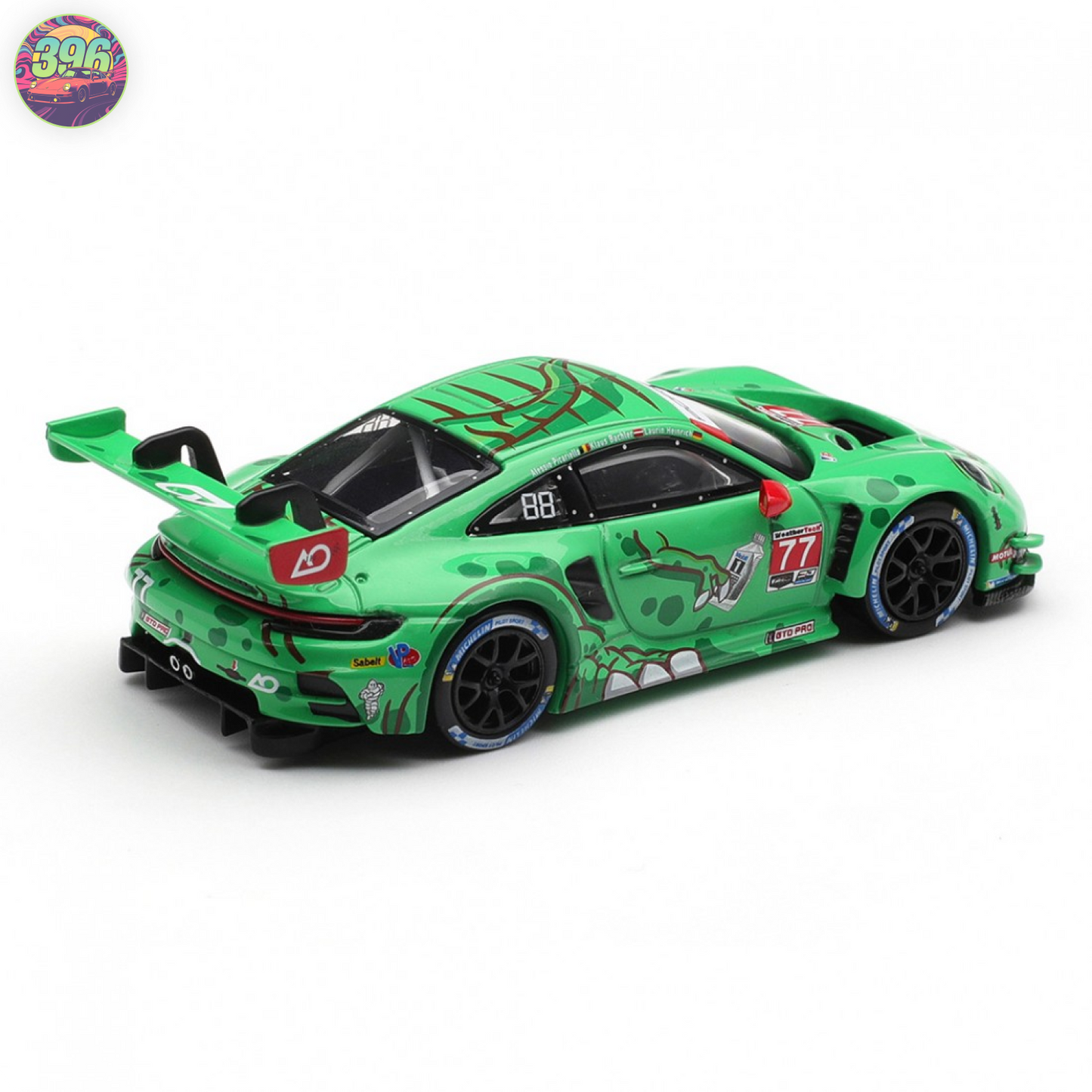 [PRE ORDER, BOX] Rexy Porsche 911 GT3 R (992) #77  – 1:64 Mini GT Diecast Model #MGT01218