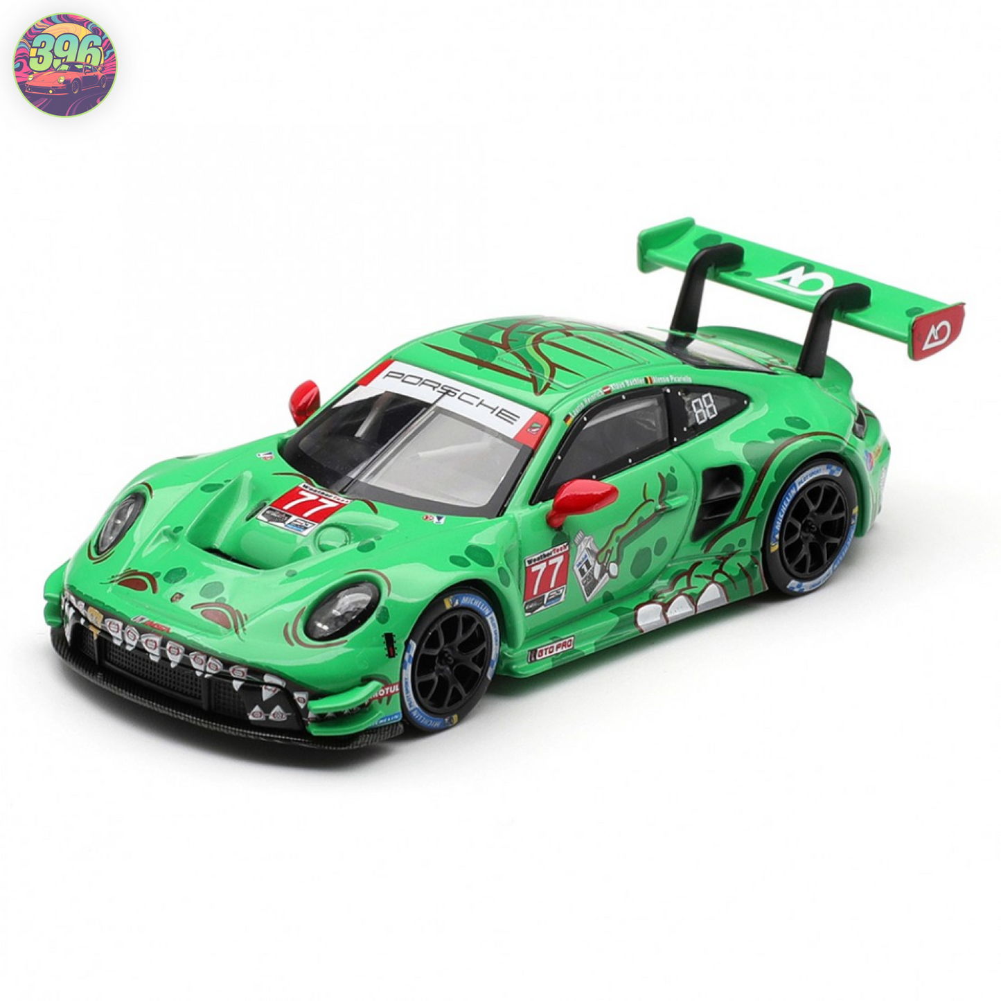 [PRE ORDER, BOX] Rexy Porsche 911 GT3 R (992) #77  – 1:64 Mini GT Diecast Model #MGT01218