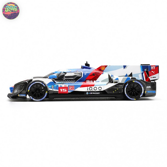 [PRE ORDER, BLISTER] BMW M Hybrid V8 #15 Le Mans 24 Hrs – 1:64 Mini GT Diecast Model #MGT01219