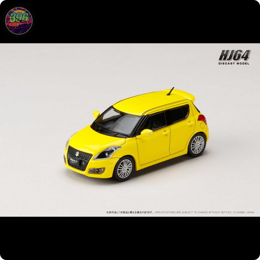 [PRE ORDER] HobbyJapan - Suzuki Swift Sport ZC33S in Multiple Colors  – 1:64 Hobby Japan Diecast #HJ641083AY