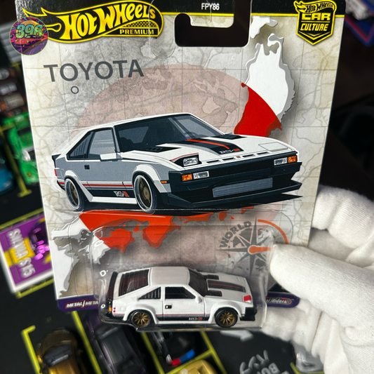 🔥 Hot Wheels Premium: '82 Toyota Supra - 1/64 Diecast Car