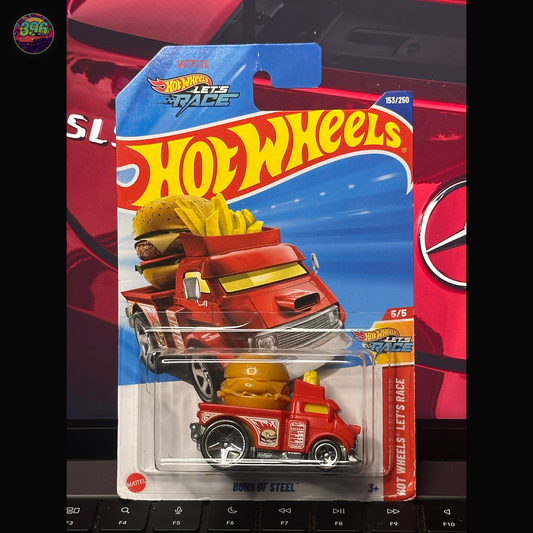 Hot Wheels Buns of Steel 1:64 Diecast - Let's Race Series