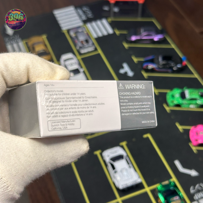 Mini GT BMW 3.0 CSL 1:64 Diecast - 50th Anniversary Livery