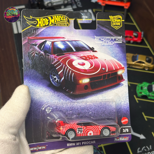 Hot Wheels Premium BMW M1 Procar 1:64 Diecast - Car Culture Exotic Envy