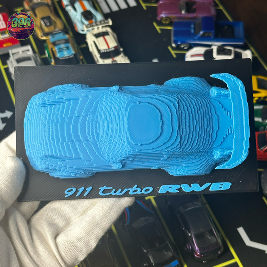 [3D Prints] 911 Turbo RWB - Pixel Style