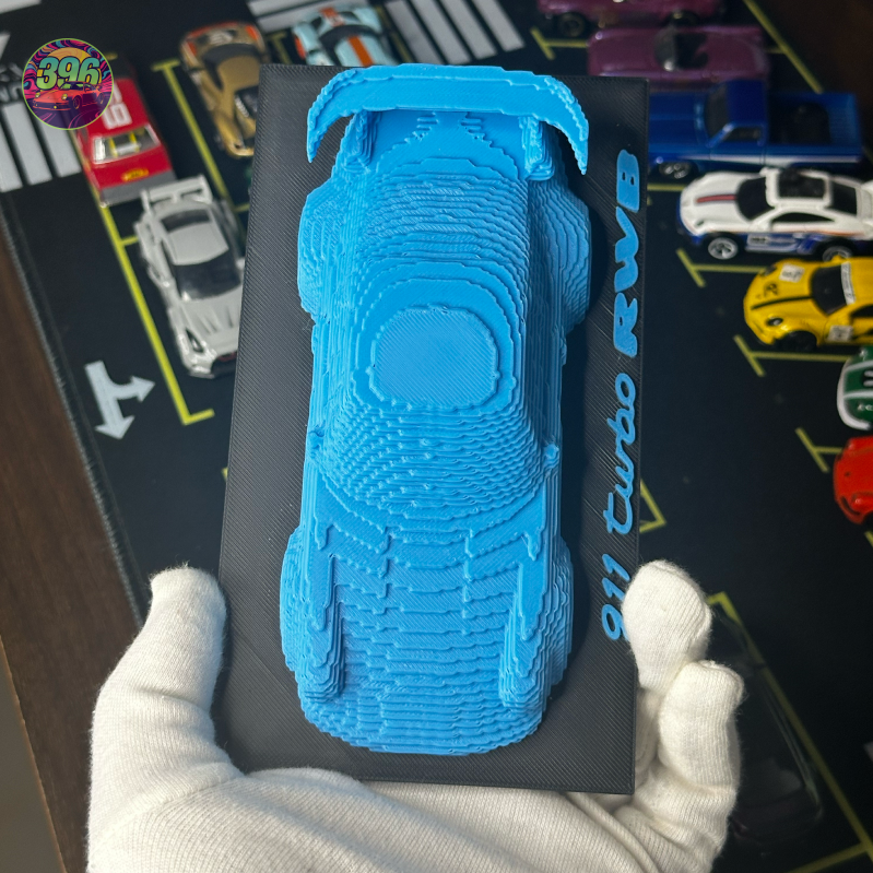 [3D Prints] 911 Turbo RWB - Pixel Style