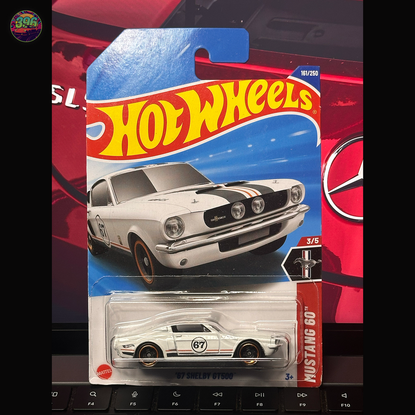 Hot Wheels ’67 Shelby GT500 1:64 Diecast - Mustang 60th Anniversary Series