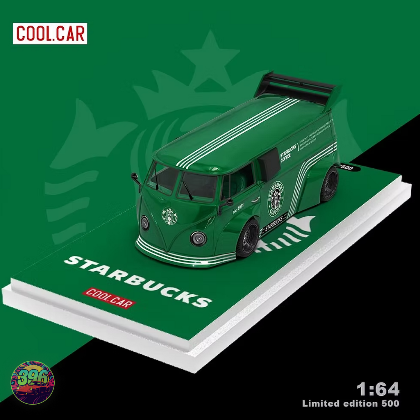 CoolCar 1:64 Starbucks VW T1 Truck Diecast Model