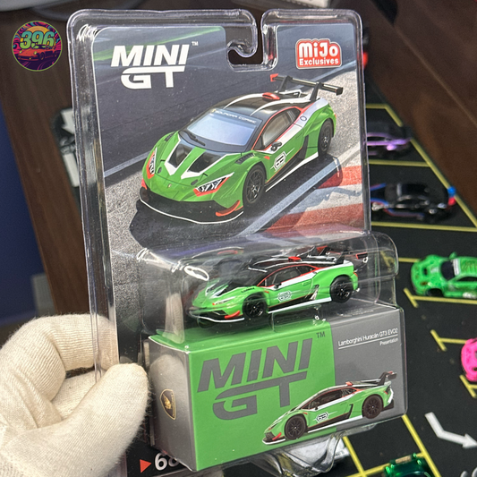 Mini GT Lamborghini Huracán GT3 EVO2 1:64 Diecast - Blister Mijo Exclusive