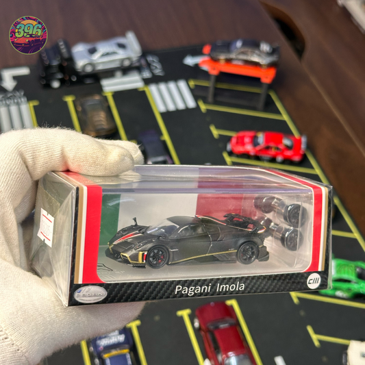 CM Model Pagani Imola 1:64 Diecast - Full Dry Carbon Fiber Finish - Hypercar Collectible