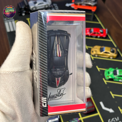CM Model Pagani Imola 1:64 Diecast - Full Dry Carbon Fiber Finish - Hypercar Collectible