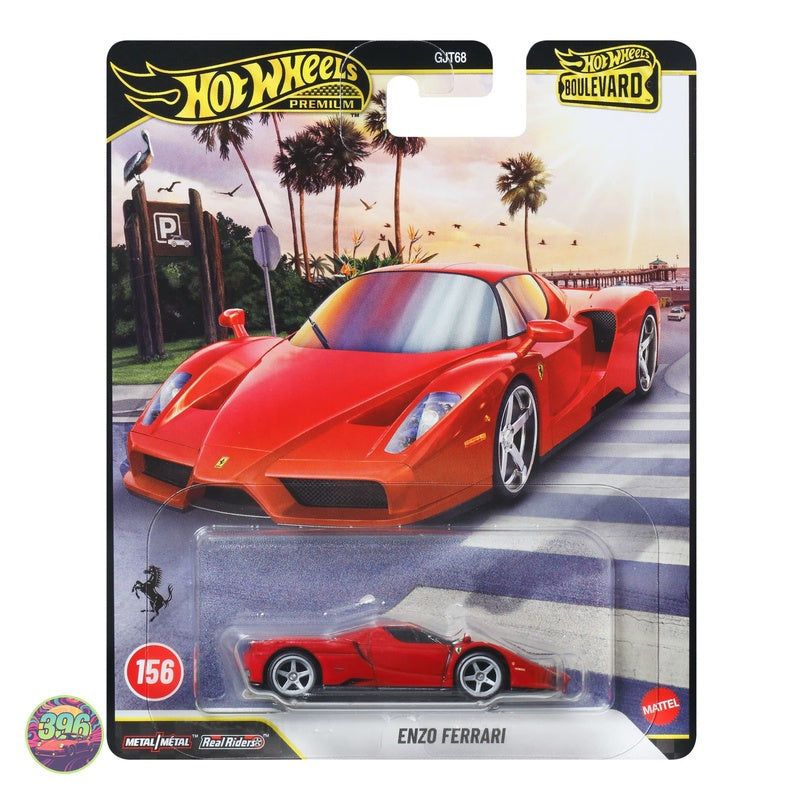 [PREORDER] Hot Wheels Premium - Enzo Ferrari Boulevard GJT68 – 1:64 Hot Wheels Diecast Model