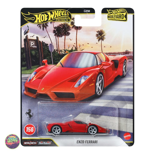 [PREORDER] Hot Wheels Premium - Enzo Ferrari Boulevard GJT68 – 1:64 Hot Wheels Diecast Model