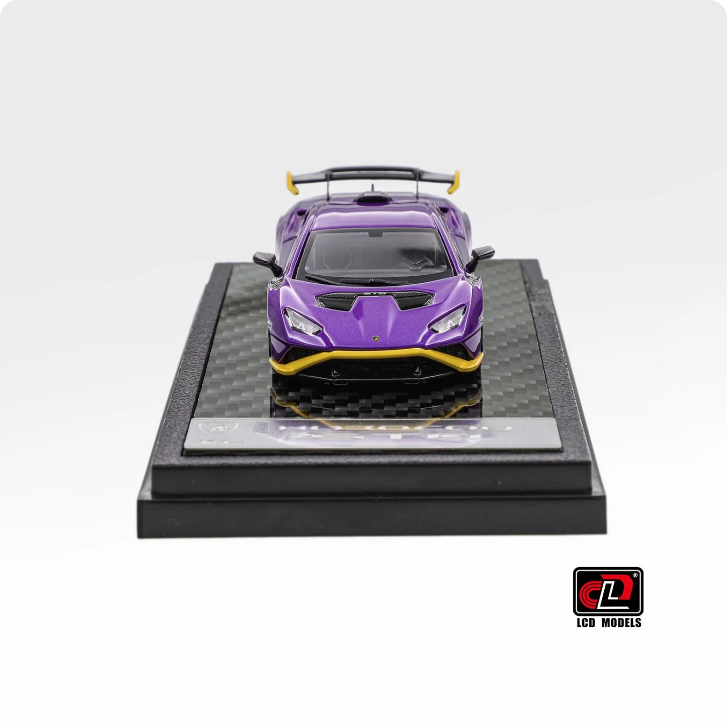 LCD Model - Lamborghini Huracán STO in Viola Purple – 1:64 LCD Models Diecast Model
