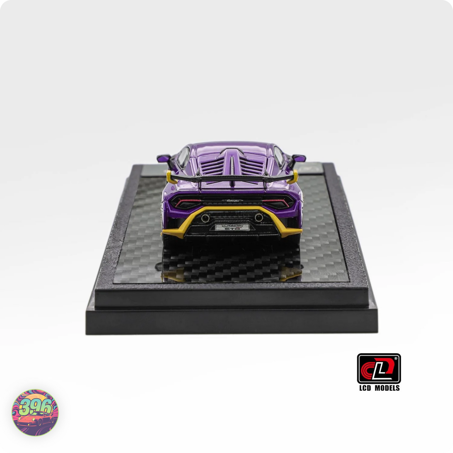 LCD Model - Lamborghini Huracán STO in Viola Purple – 1:64 LCD Models Diecast Model