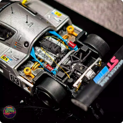 YS Model - Sauber Mercedes C9 #63 Silver Le Mans with Opening Hood