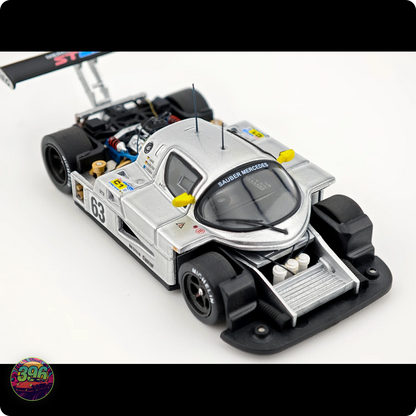 YS Model - Sauber Mercedes C9 #63 Silver Le Mans with Opening Hood – 1:64 YS Diecast Model
