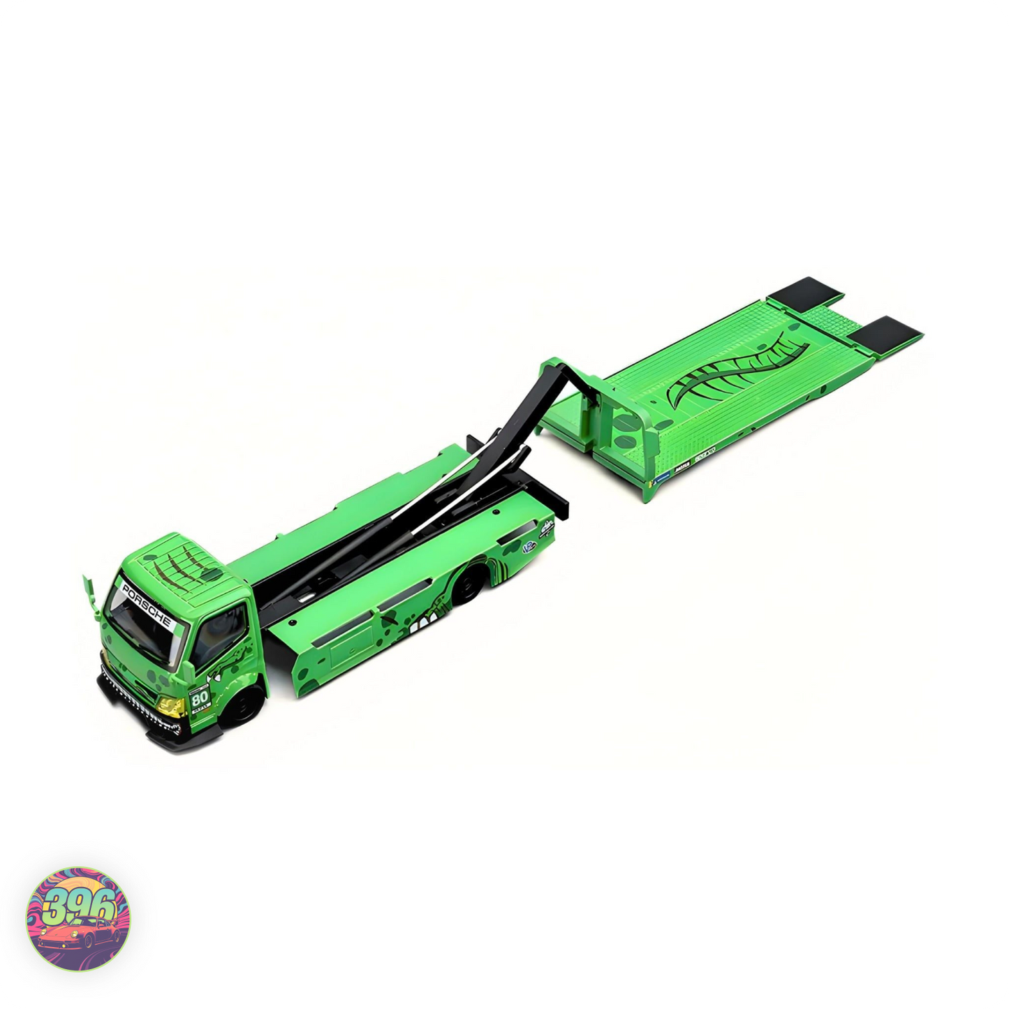 Mega Gear - Rexy Tow Truck (with chance of Chase) - 1:64 Micro Turbo Diecast Model