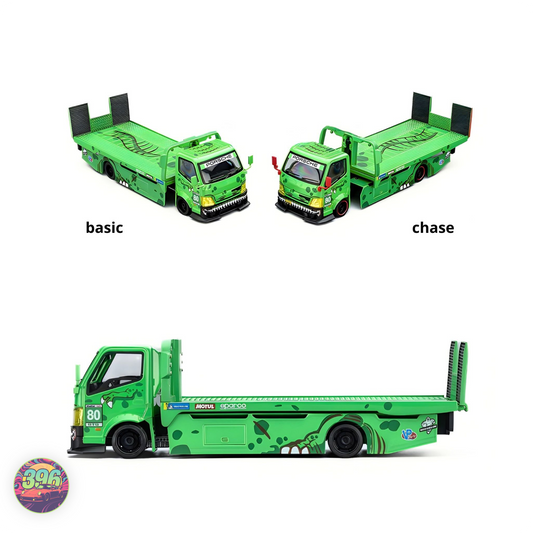 Mega Gear - Rexy Tow Truck (with chance of Chase) - 1:64 Micro Turbo Diecast Model