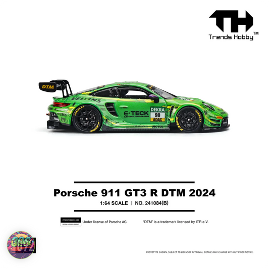 Trends Hobby - Porsche 911 GT3 R DTM 92 Green  – 1:64 Trends Hobby Diecast Model