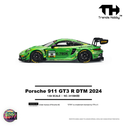 Trends Hobby - Porsche 911 GT3 R DTM 92 Green  – 1:64 Trends Hobby Diecast Model