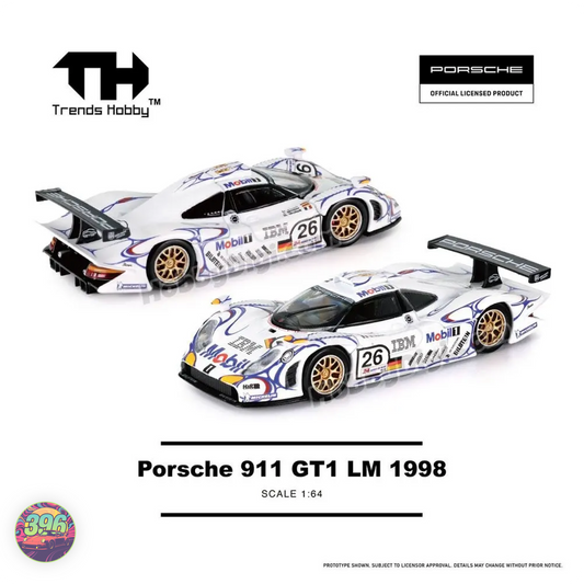 Trends Hobby - Porsche 911 GT1 LM 1998  – 1:64 Trends Hobby Diecast Model