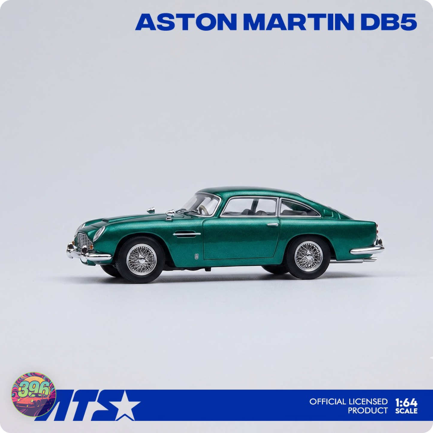 [PRE ORDER] Aston Martin DB5 British Racing Green – 1:64 ATS Models Diecast Official Licensed