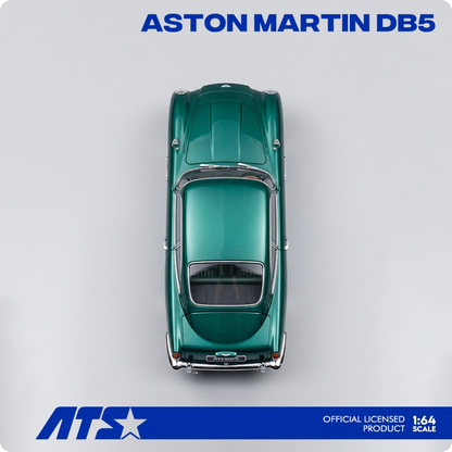 [PRE ORDER] Aston Martin DB5 British Racing Green – 1:64 ATS Models Diecast Official Licensed
