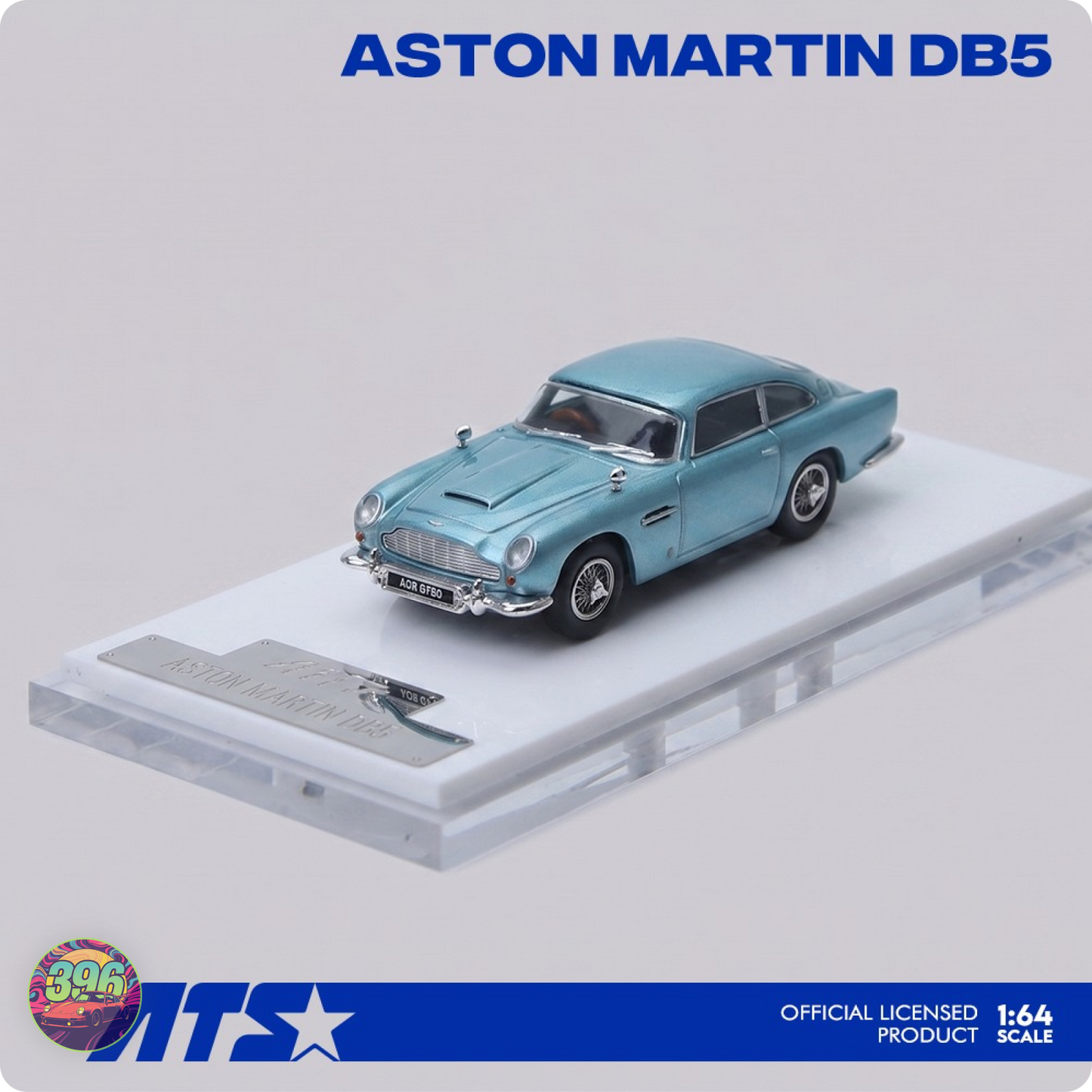 [PRE ORDER] Aston Martin DB5 British Racing Green – 1:64 ATS Models Diecast Official Licensed