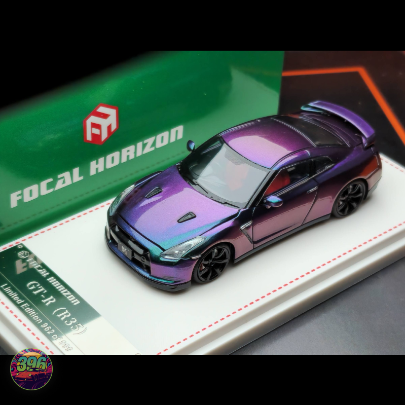 Focal Horizon - Nissan GT-R R35 in Magic Purple - 1:64 Diecast Model