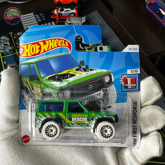 🔥 Hot Wheels Mainline: Nissan Patrol Custom [Green] - 1/64 Diecast Car