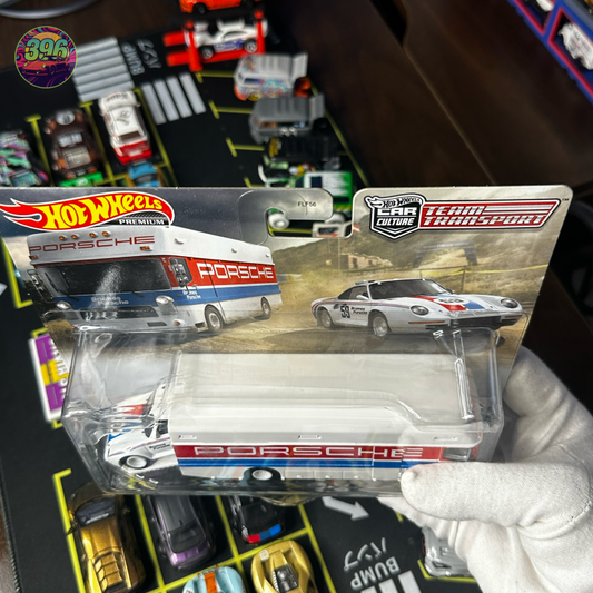 🏁 Hot Wheels Team Transport #61: 1986 Porsche 959 & Euro Hauler