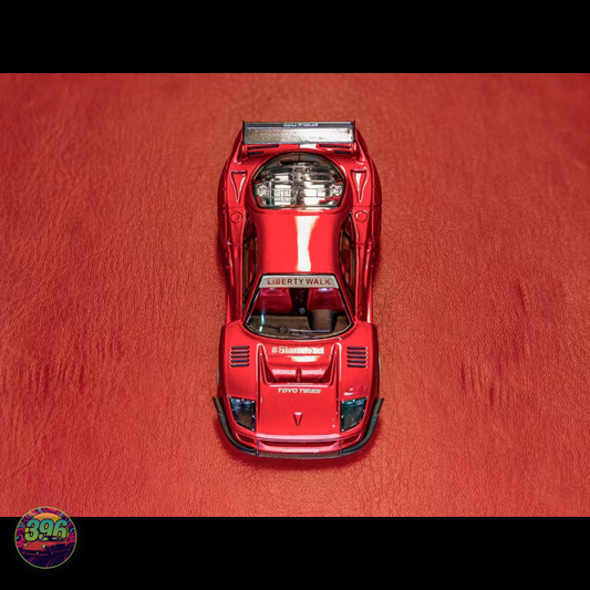 DH Model - Ferrari F40 in Chrome Red 1:64 Diecast Model