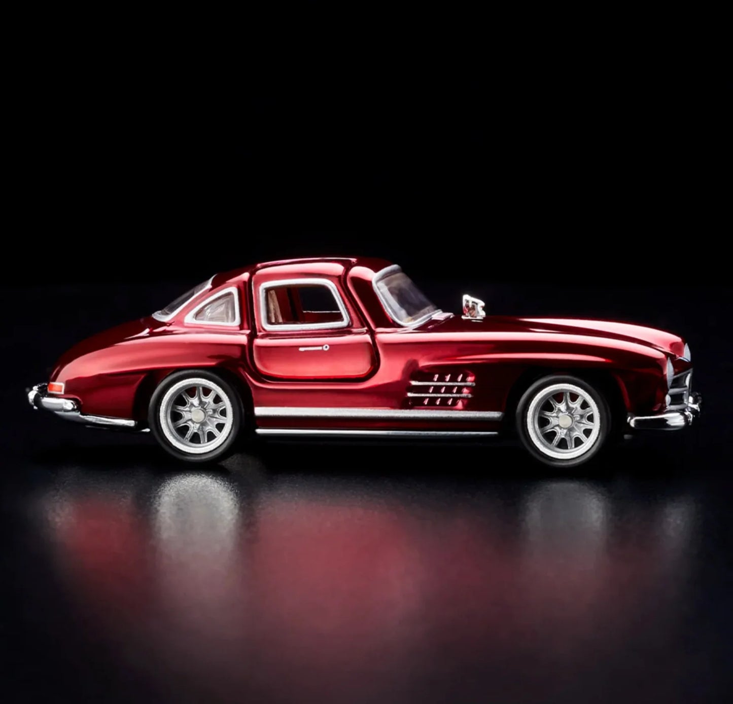 Hot Wheels RLC Exclusive '55 Mercedes-Benz 300 SL 1:64 Diecast - Spectraflame Oxblood