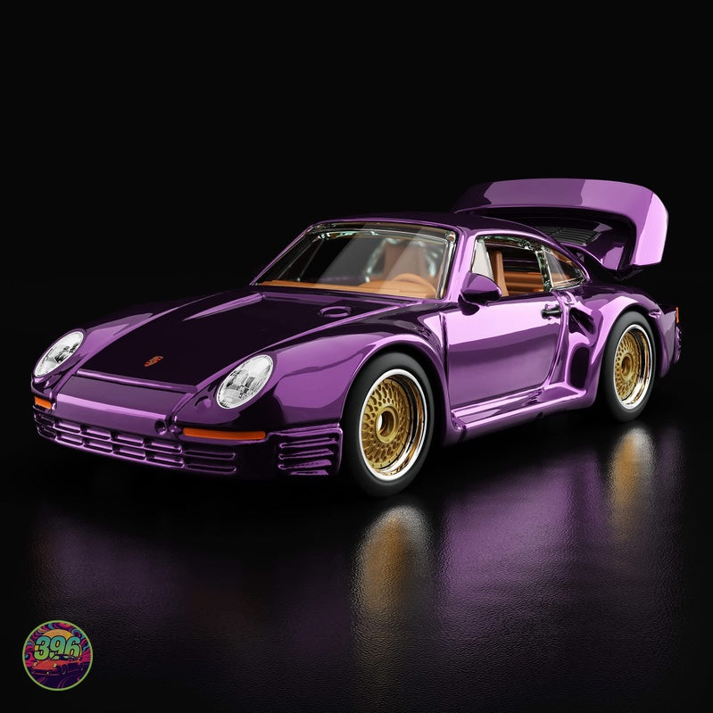 [PREORDER] Hot Wheels RLC - Porsche 959 in Purple Metallic – 1:64 Hot Wheels Diecast Model