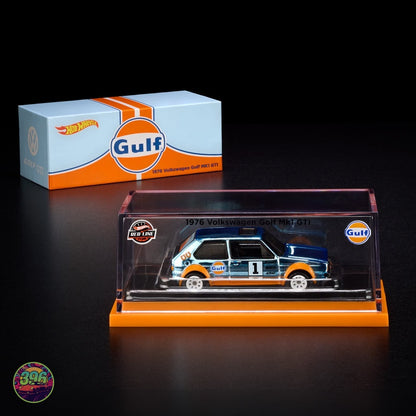 [PREORDER] Hot Wheels RLC - 1976 Volkswagen Golf Mk1 GTI Gulf Livery – 1:64 Hot Wheels Diecast Model