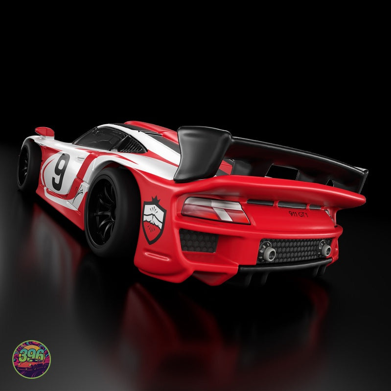 [PREORDER] Hot Wheels - Porsche 911 GT1 #9 Leylandowski Racing Livery – 1:64 Hot Wheels Diecast Model