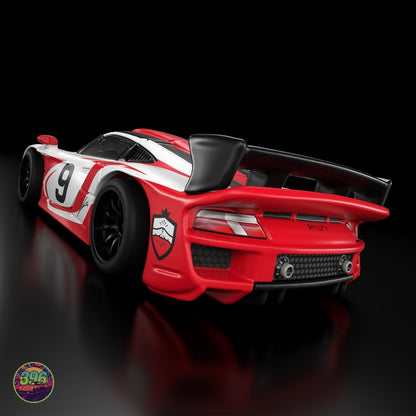 [PREORDER] Hot Wheels - Porsche 911 GT1 #9 Leylandowski Racing Livery – 1:64 Hot Wheels Diecast Model
