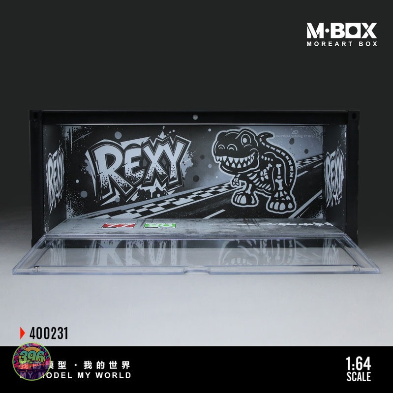 [PREORDER] M·BOX - Rexy Dinosaur Painted Container Scene 400231 – 1:64 M·BOX Diecast Display