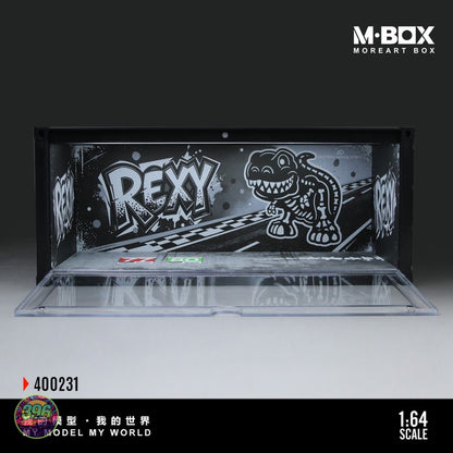 [PREORDER] M·BOX - Rexy Dinosaur Painted Container Scene 400231 – 1:64 M·BOX Diecast Display